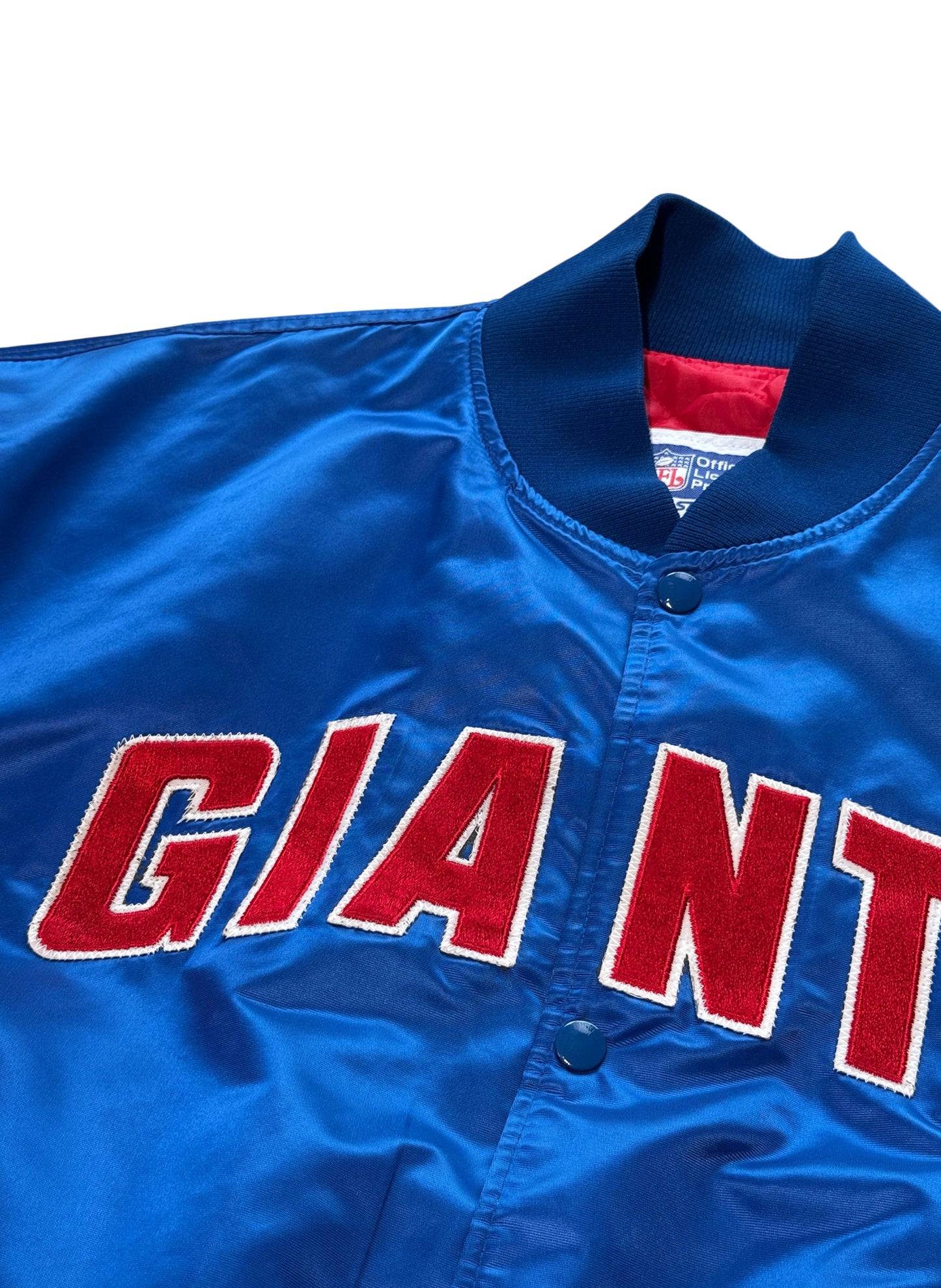 (SUP-785) STARTER NFL NEW YORK GIANTS NYLON STADIUM JACKET - XXL
