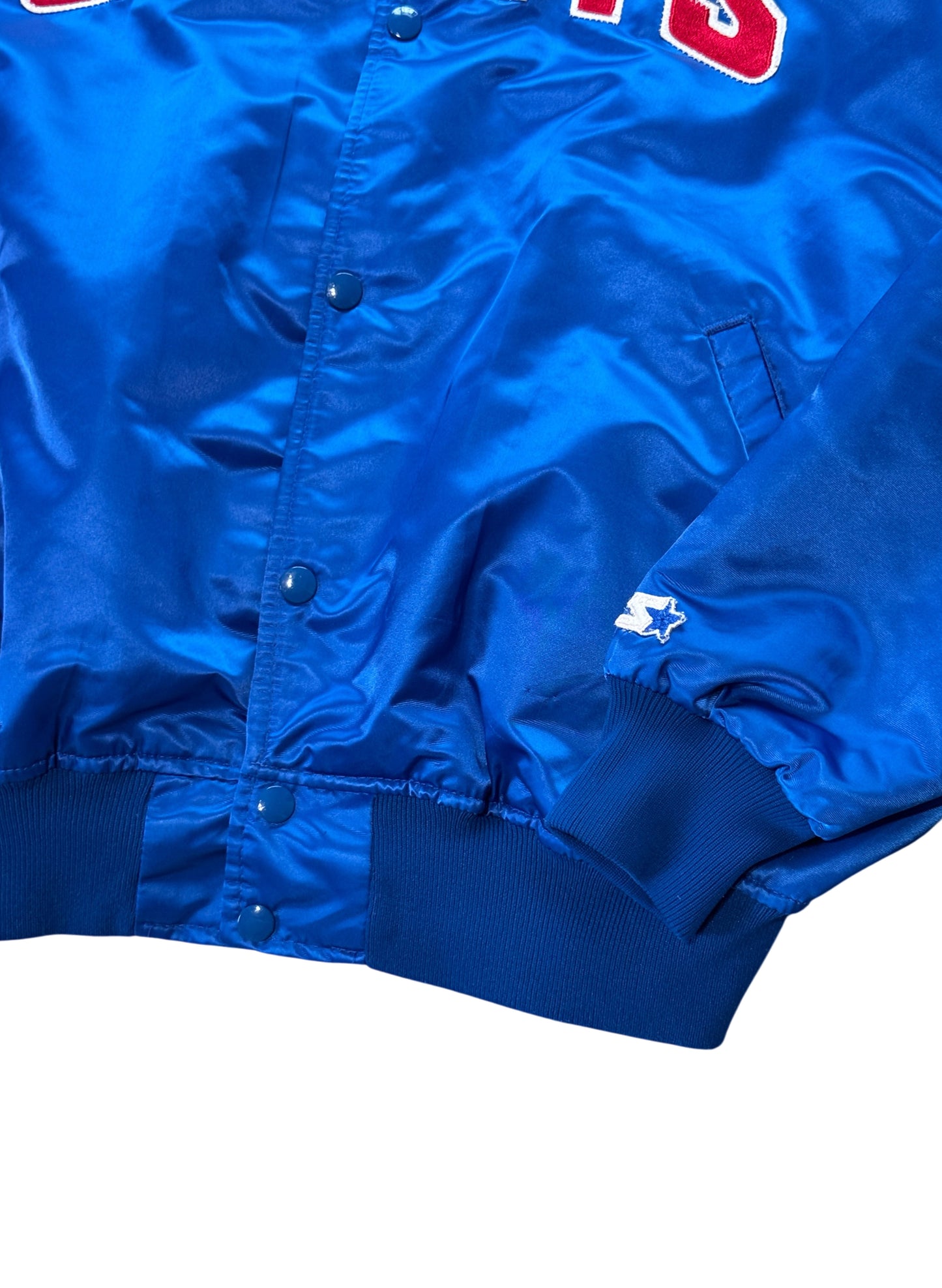 (SUP-785) STARTER NFL NEW YORK GIANTS NYLON STADIUM JACKET - XXL