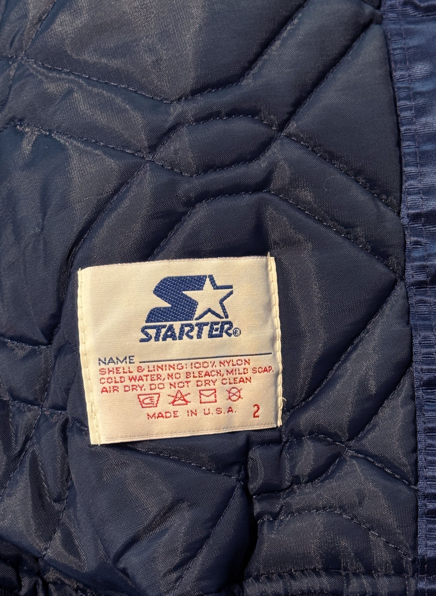 (SUP-521) STARTER NEW YORK YANKEES NYLON STADIUM JACKET - MADE IN U.S.A.