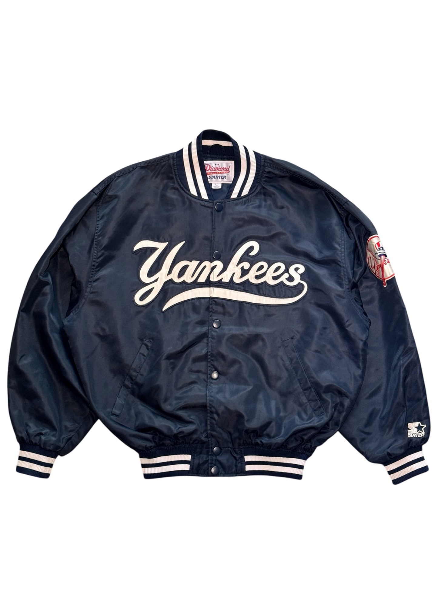 (SUP-509) STARTER NEW YORK YANKEES NYLON STADIUM JACKET