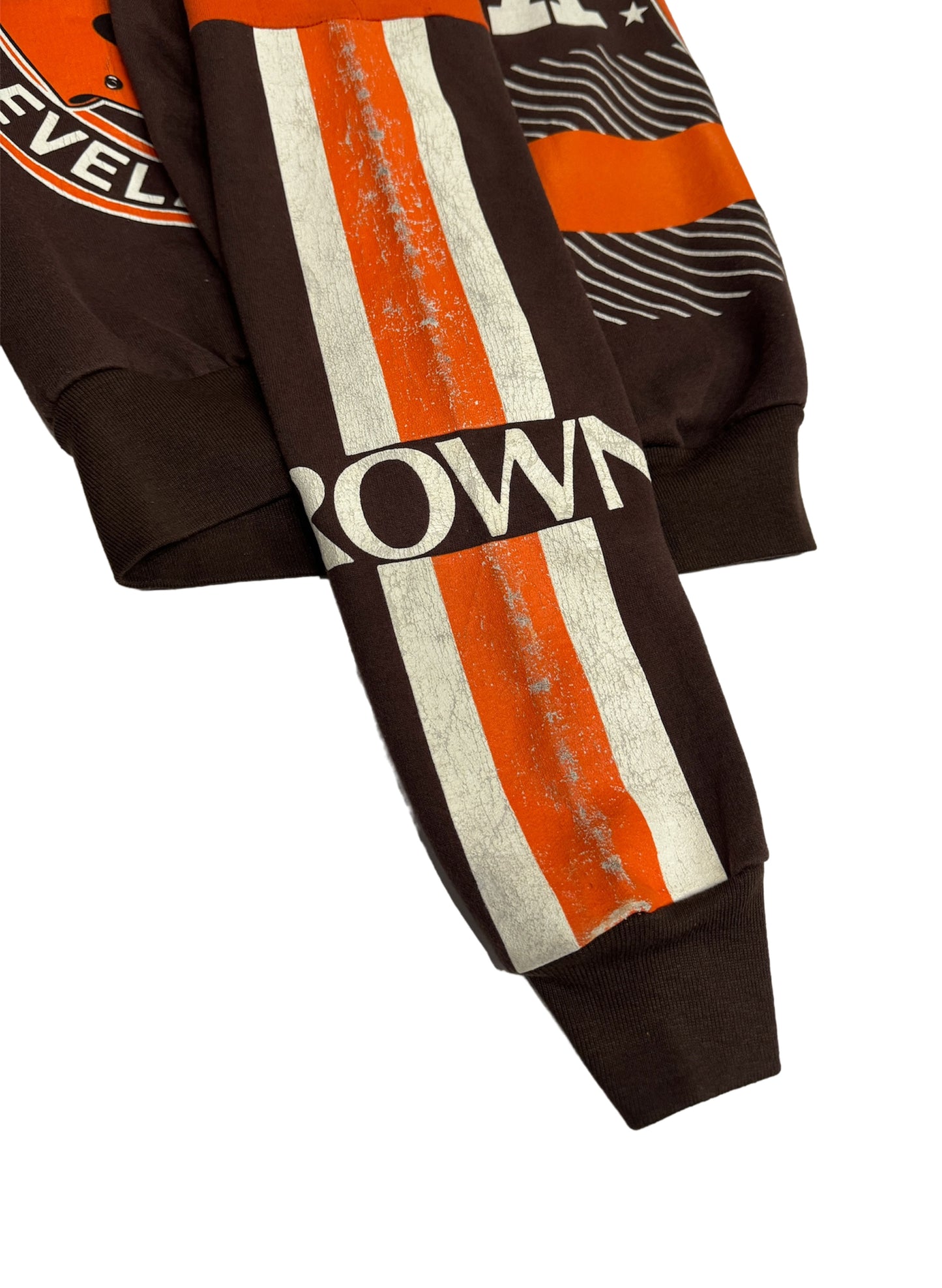 (SUP-113)  CLEVELAND BROWNS PANEL SWEAT  (L)