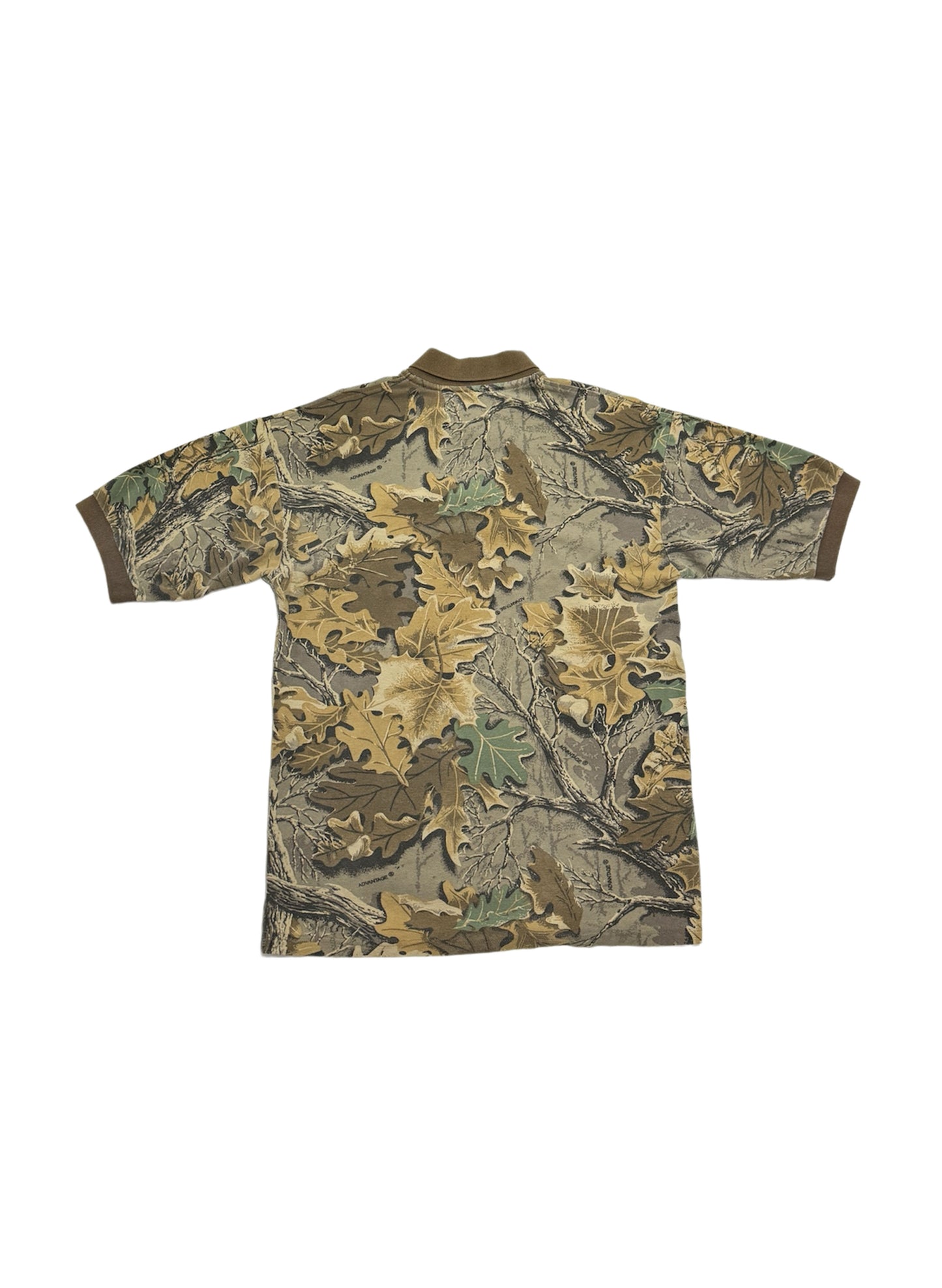 (SUP-112)  REAL TREE CAMO POLO  (L)