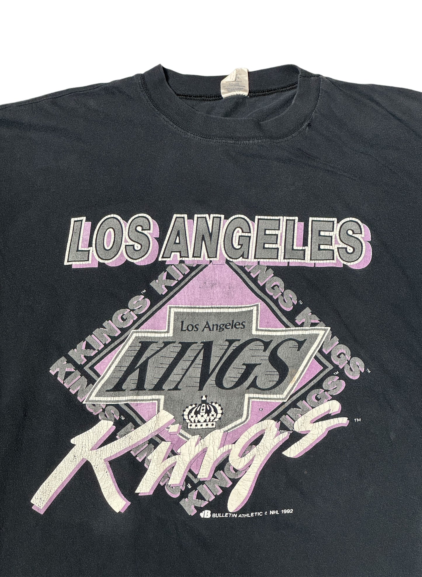 (SUP-123)  NHL 1992 LOS ANGELES KINGS S/S TEE  (XL)