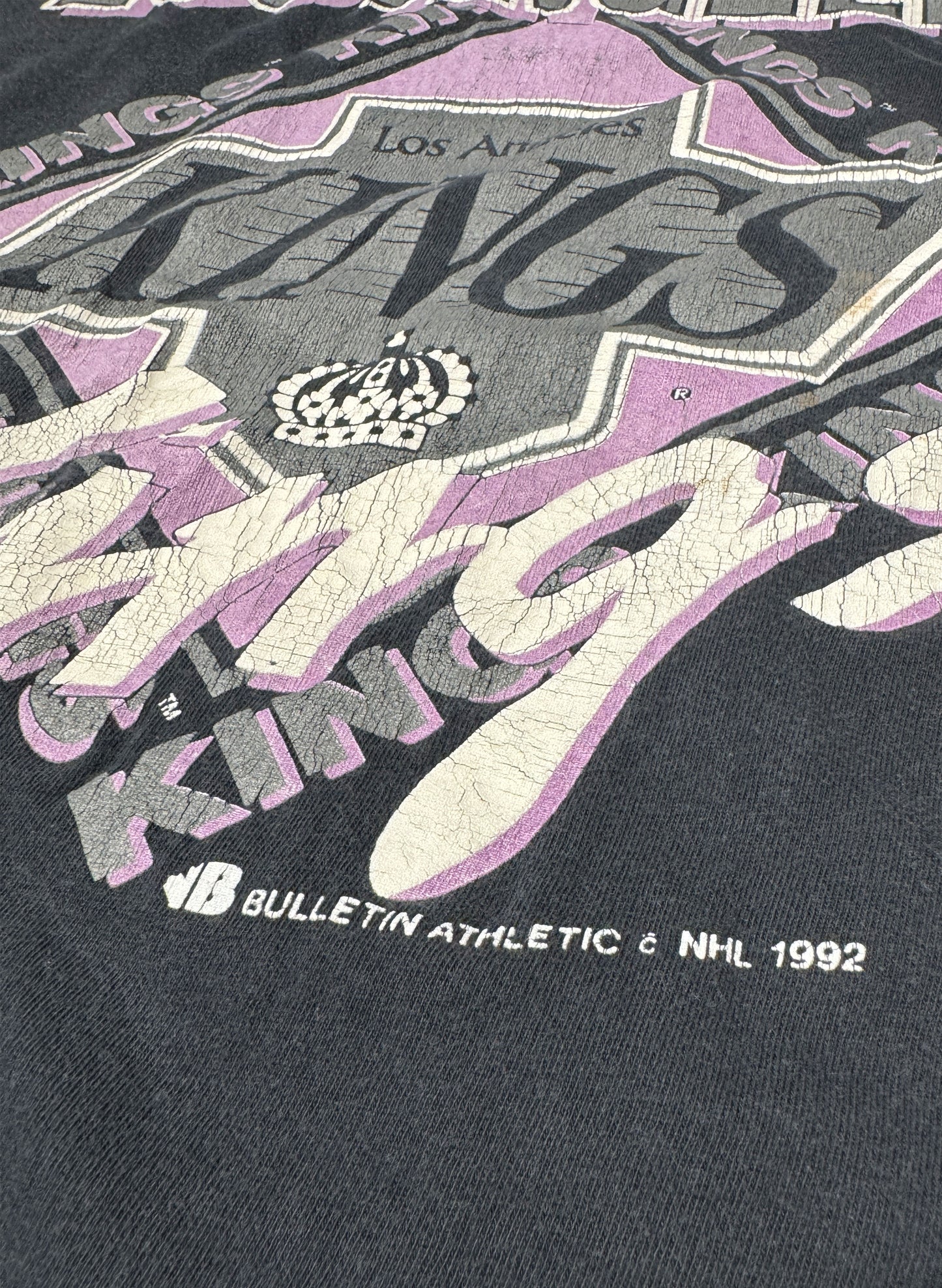 (SUP-123)  NHL 1992 LOS ANGELES KINGS S/S TEE  (XL)