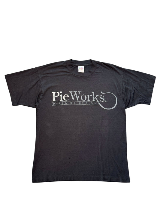 (SUP-404) 90s "Pie Works Pizza" TEE (L)