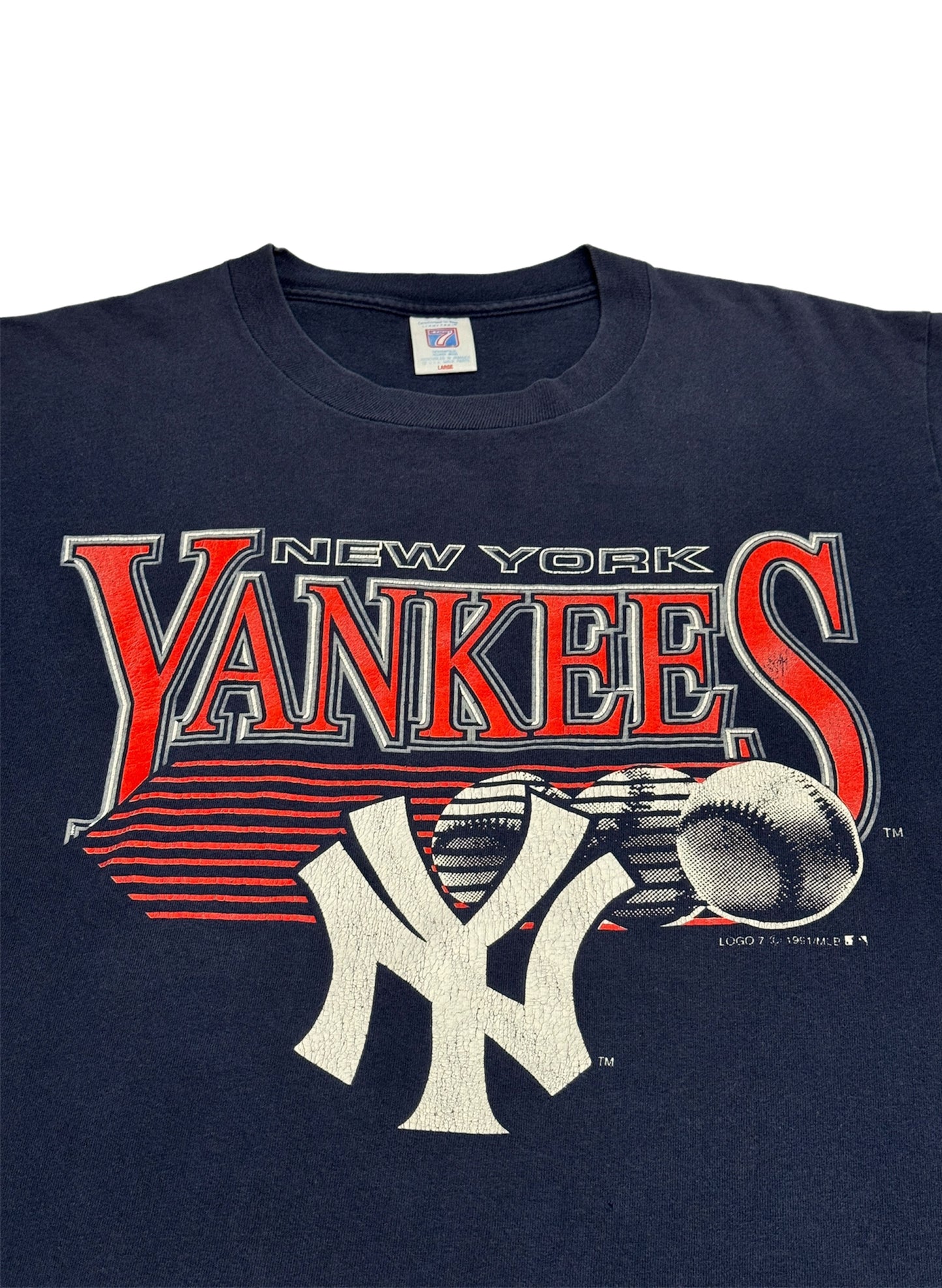 (SUP-109)  LOGO7 NEWYORK YANKEES  (LARGE)