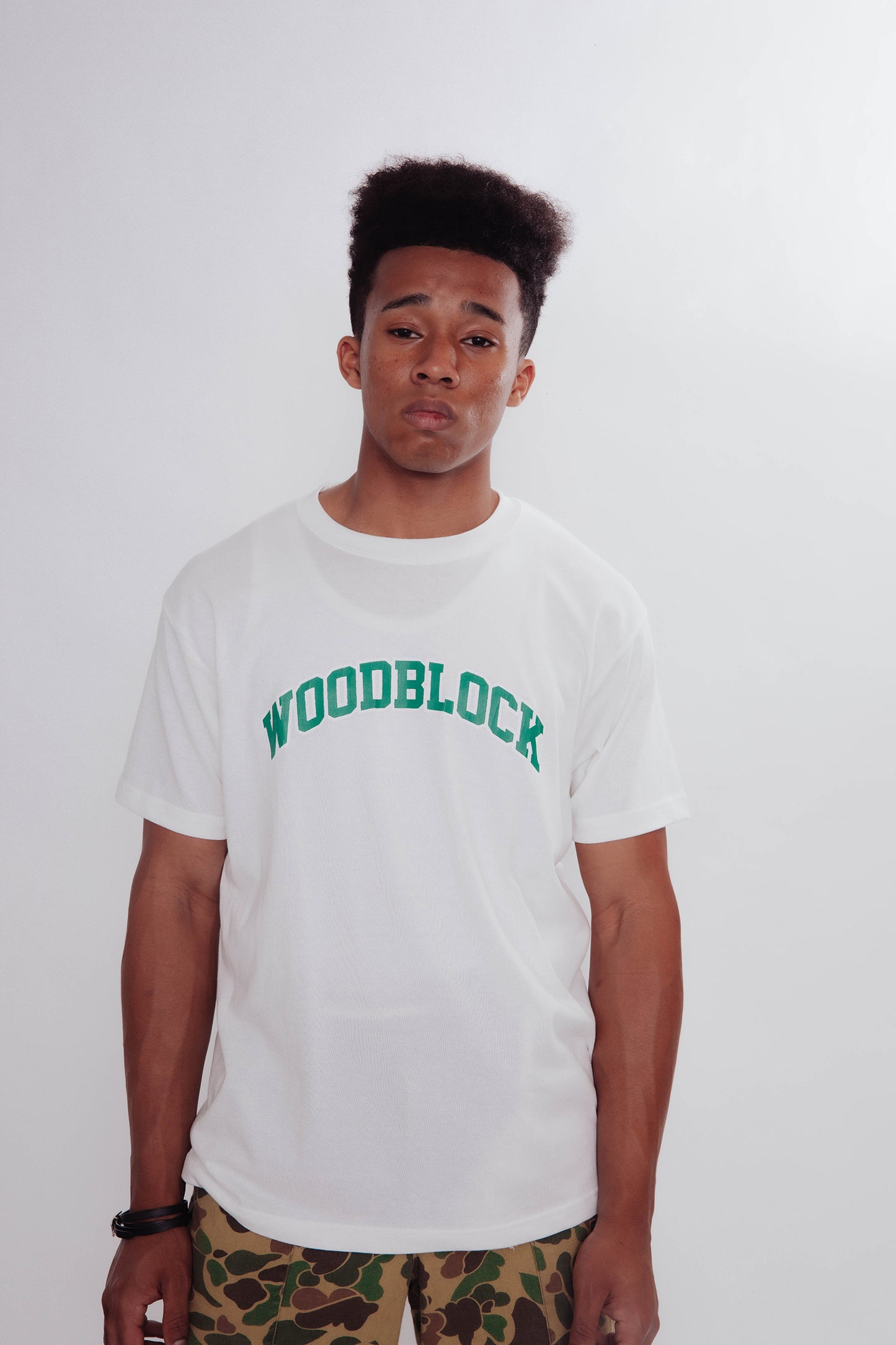 WOODBLOCK ARCH LOGO TEE