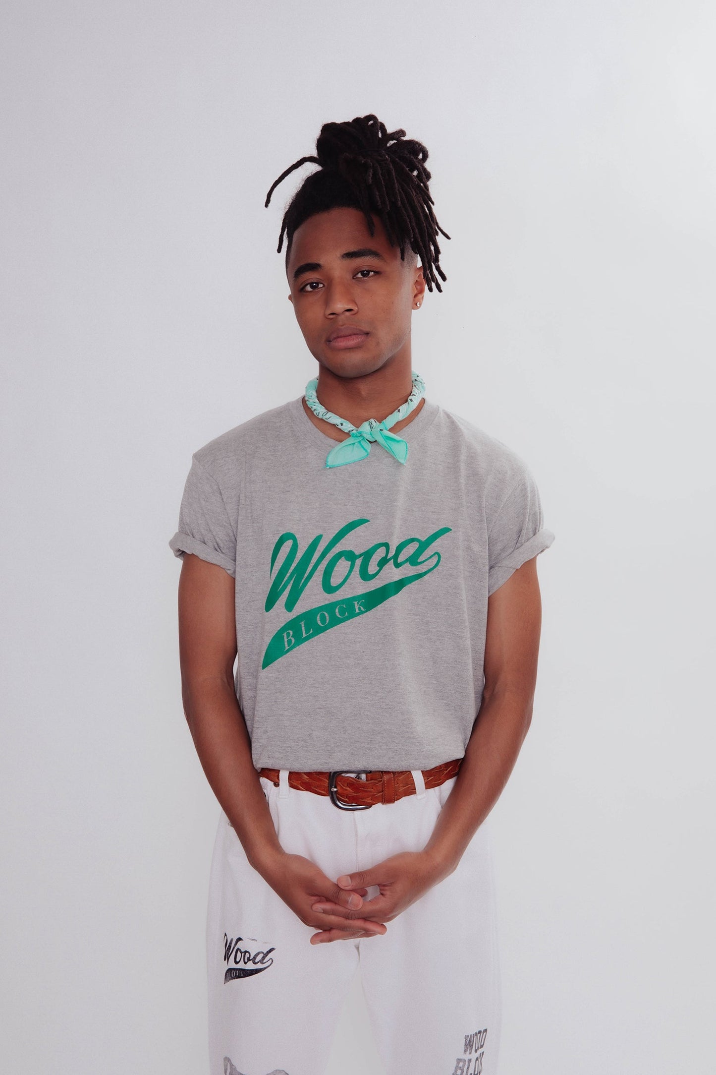 WOODBLOCK SCRIPT LOGO TEE