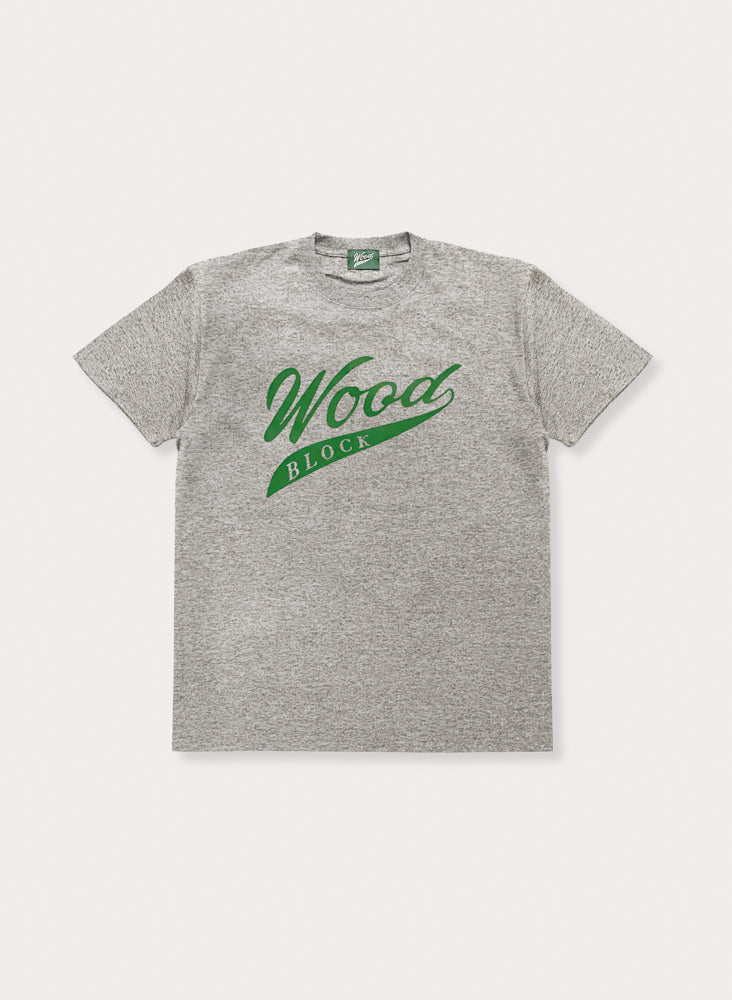 WOODBLOCK SCRIPT LOGO TEE