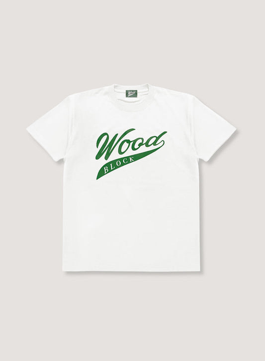 WOODBLOCK SCRIPT LOGO TEE