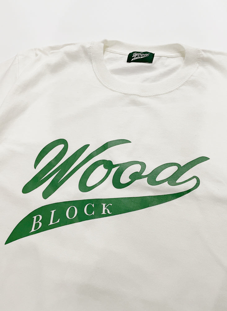 WOODBLOCK SCRIPT LOGO TEE