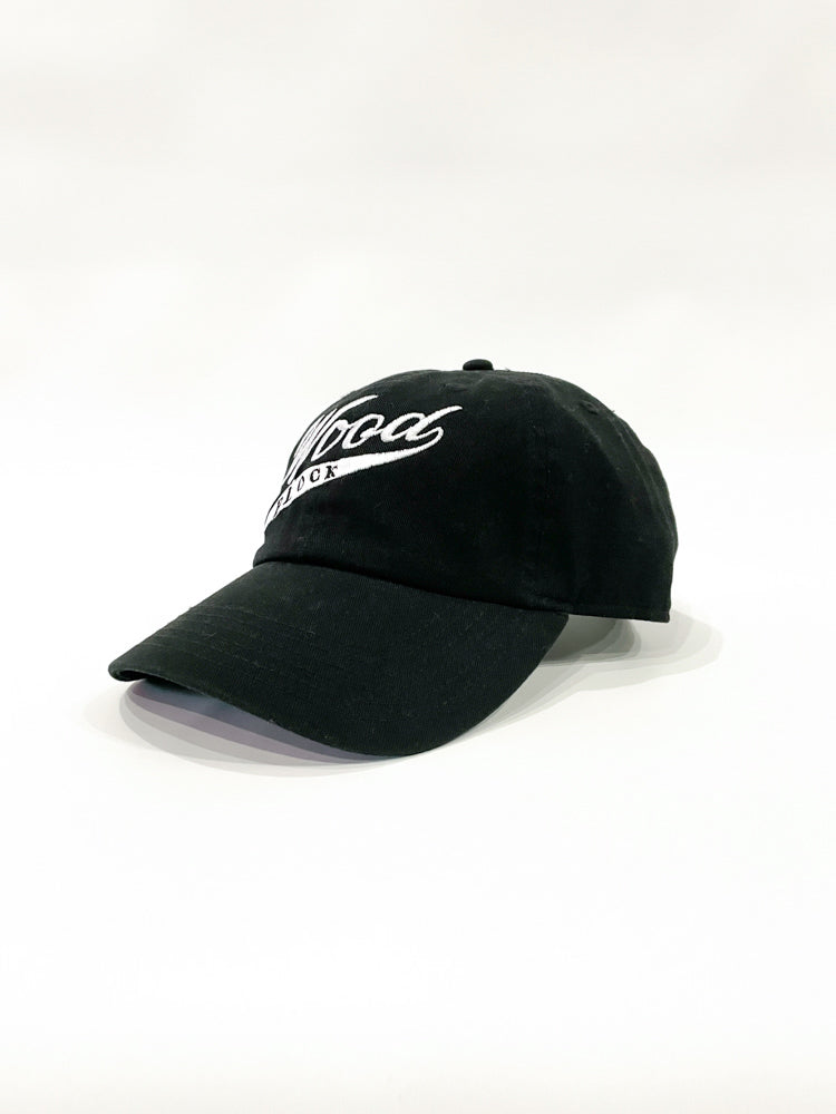 WOODBLOCK SCRIPT LOGO CAP