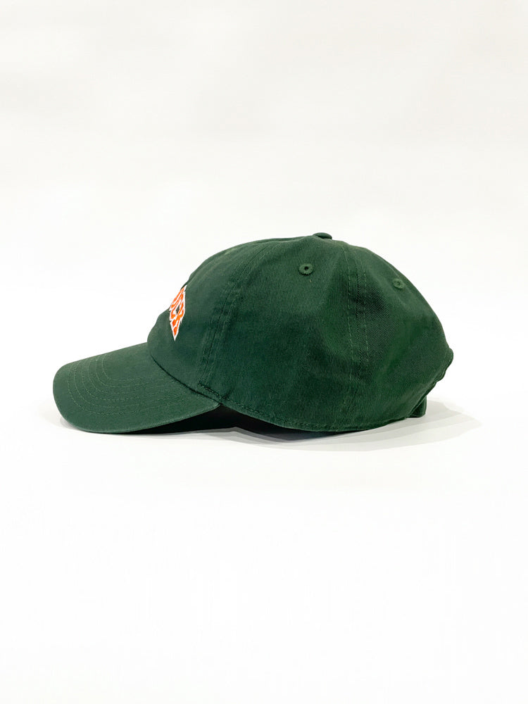 WOODBLOCK ARCH LOGO CAP GREEN