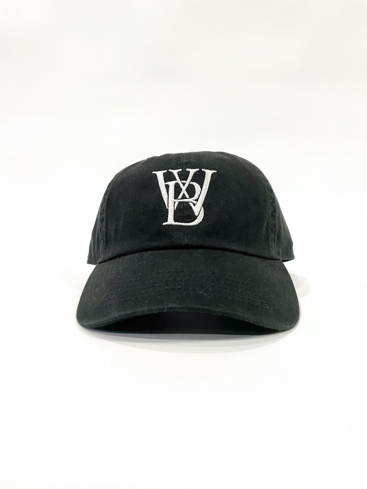 WOODBLOCK WB CLASSIC LOGO CAP BLACK (24SS-038)