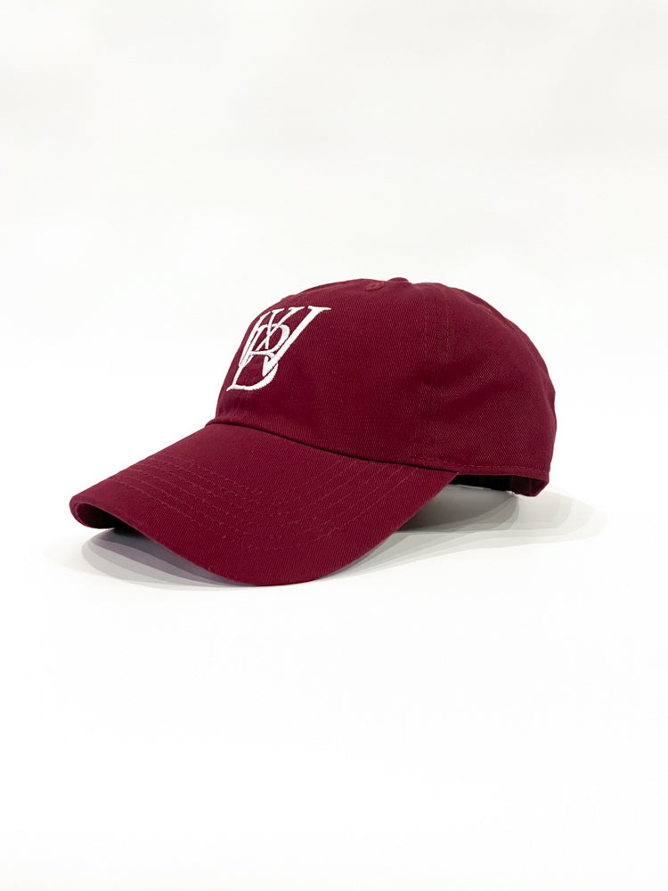 WOODBLOCK WB CLASSIC LOGO CAP BURGUNDY