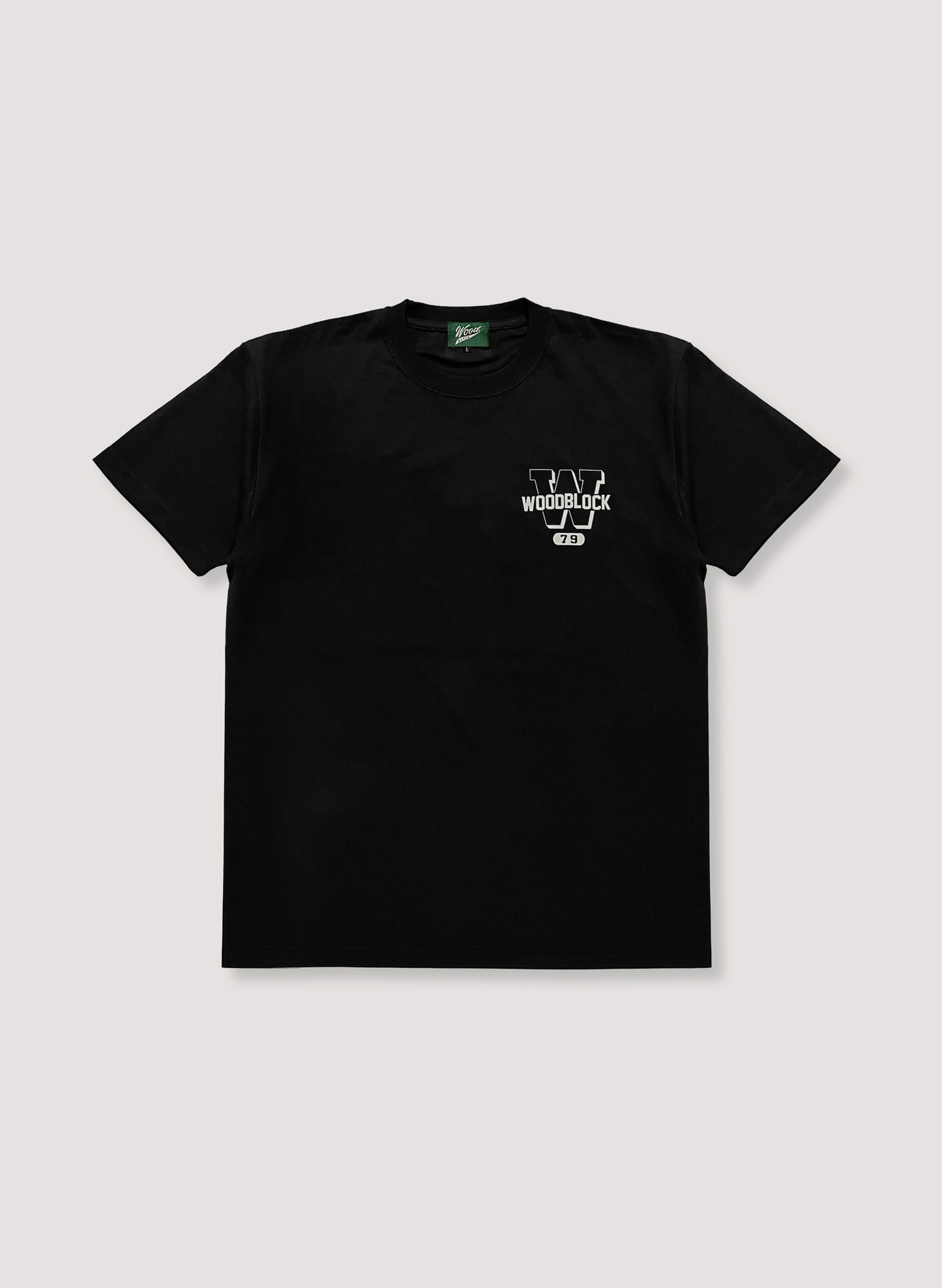 WOODBLOCK MULTI LOGO TEE (BLACK)