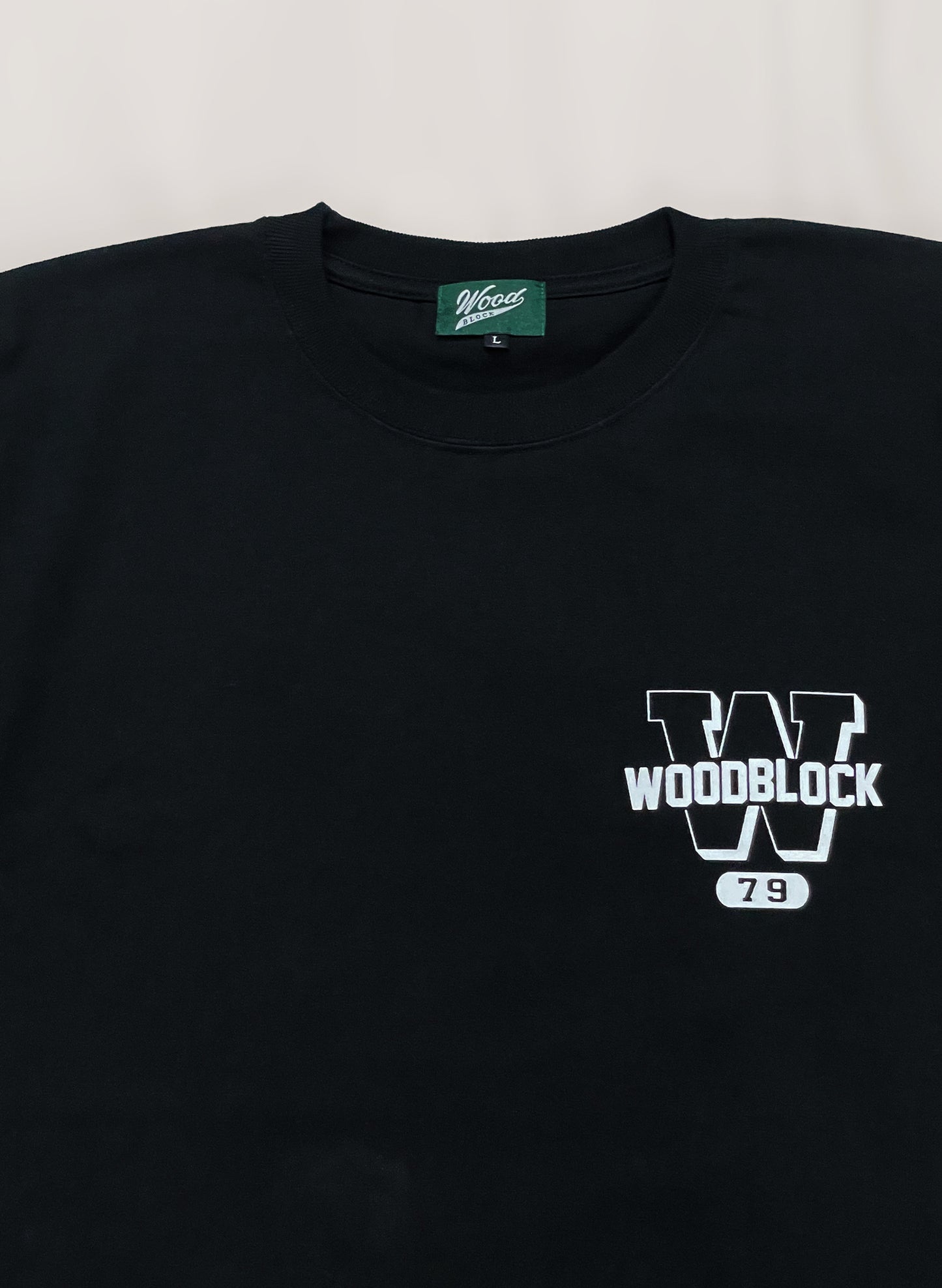 WOODBLOCK MULTI LOGO TEE (BLACK)