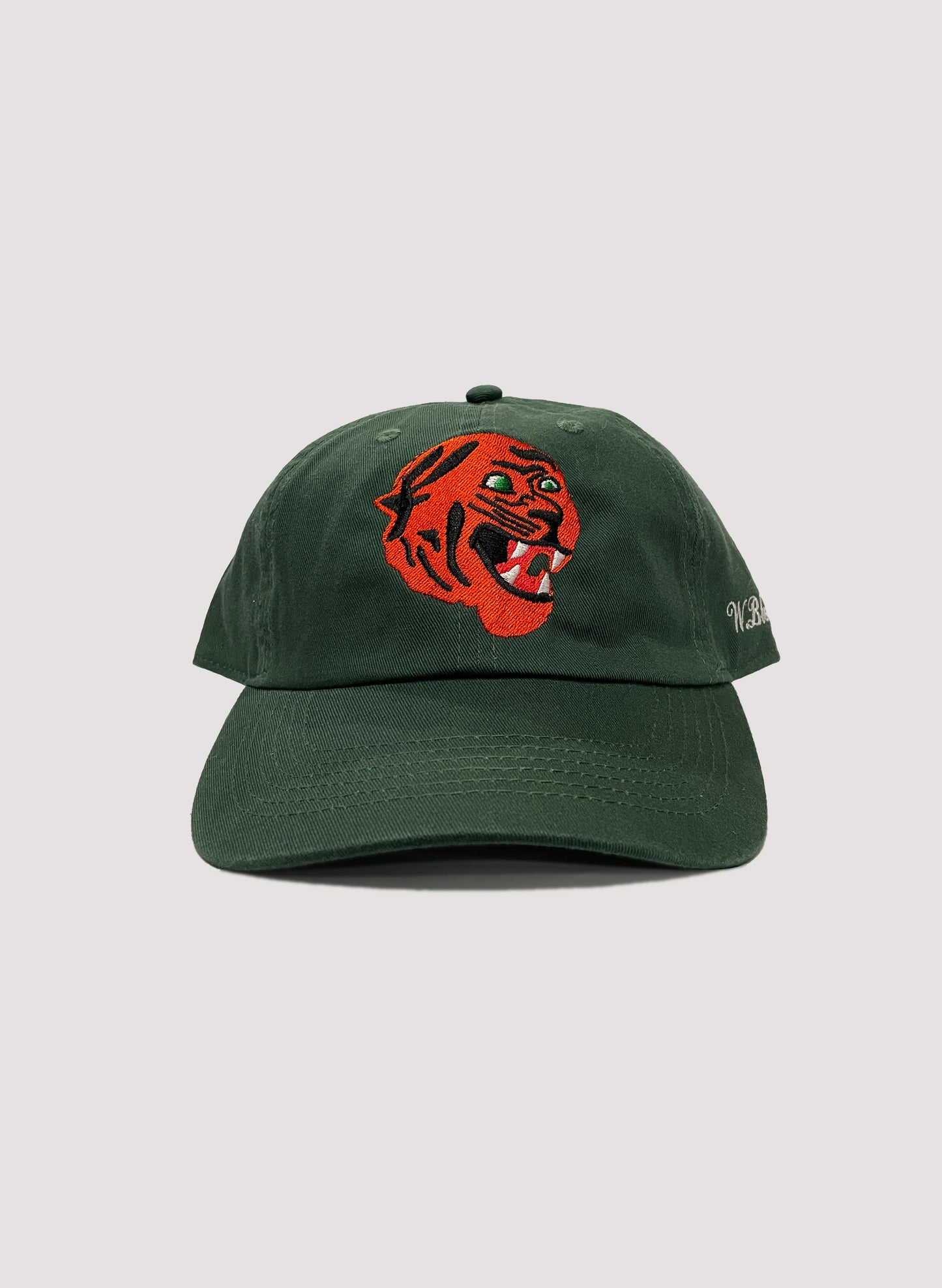 WOODBLOCK TIGER CAP(23SS-005-GREEN)