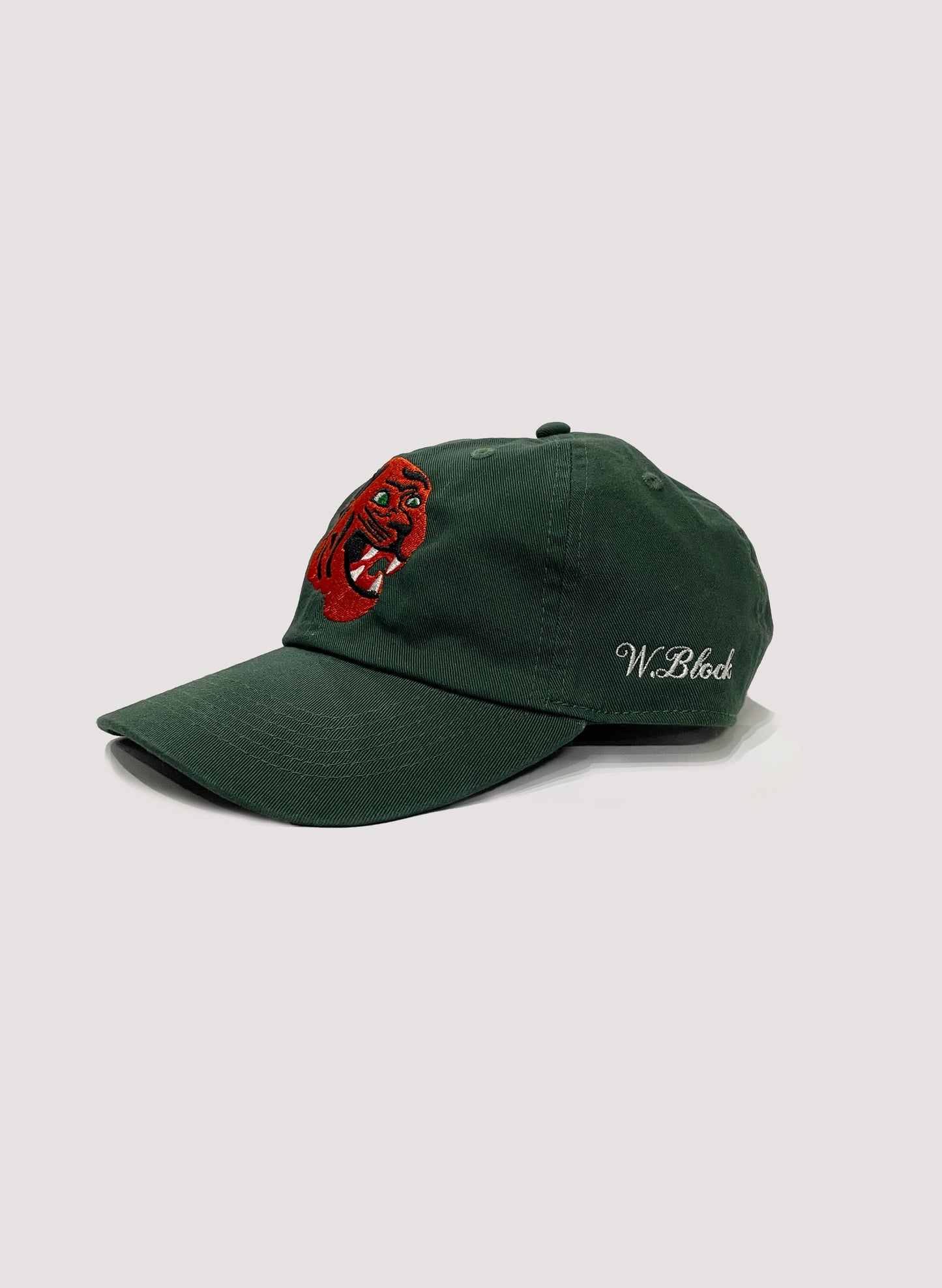 WOODBLOCK TIGER CAP(23SS-005-GREEN)