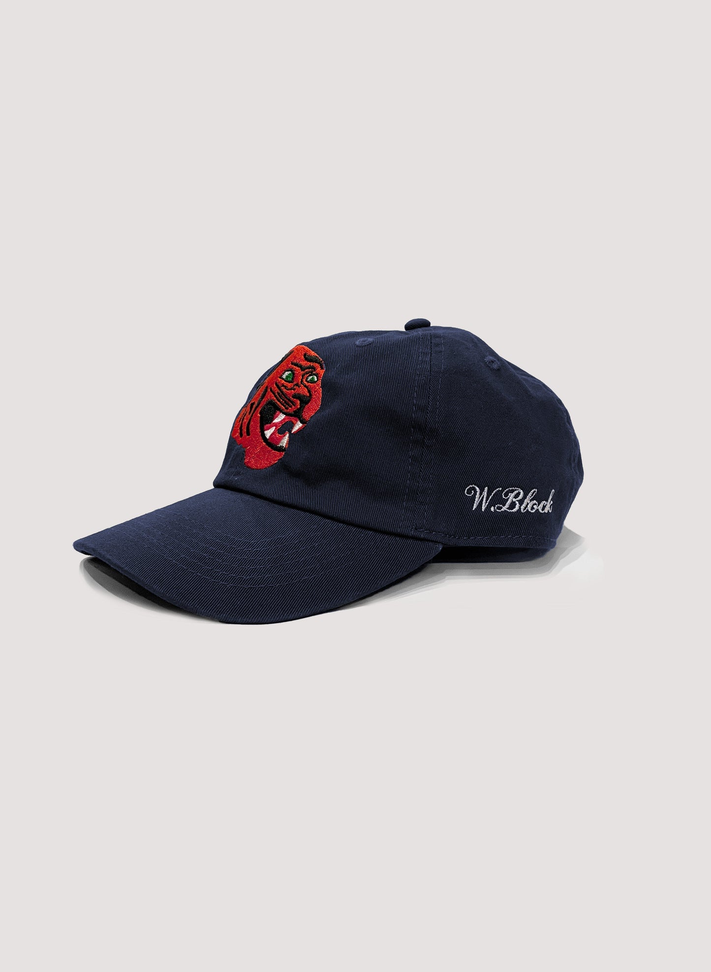 WOODBLOCK TIGER CAP(23SS-005-NAVY)